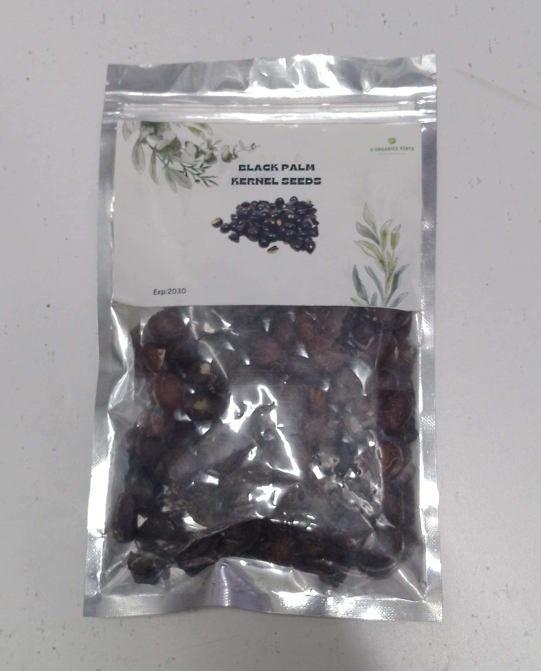 Black palm kernel seeds