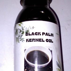 Black palm kernel oil